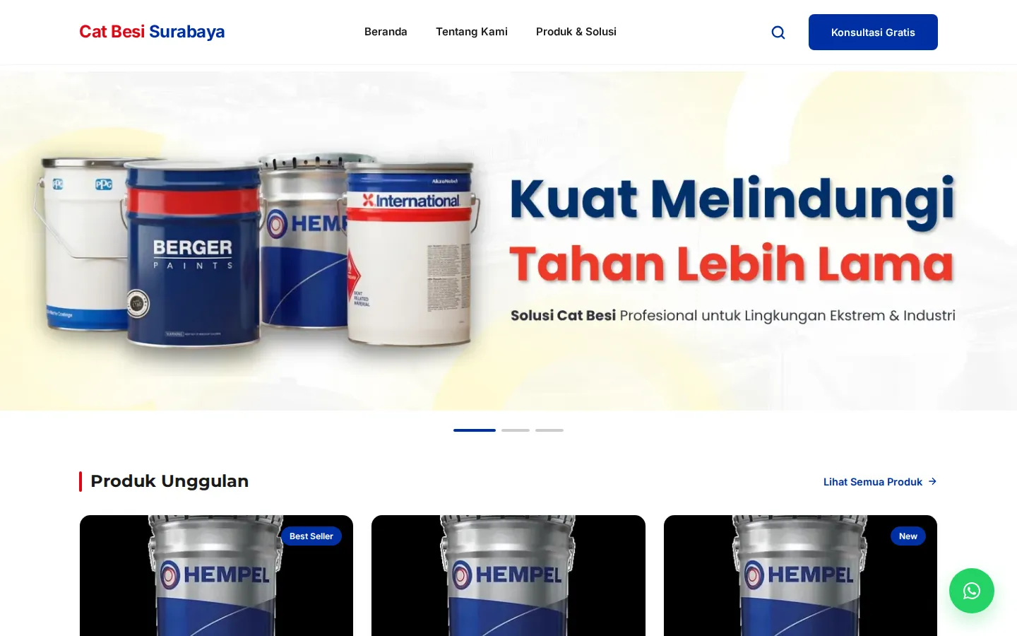 Cat Besi Surabaya